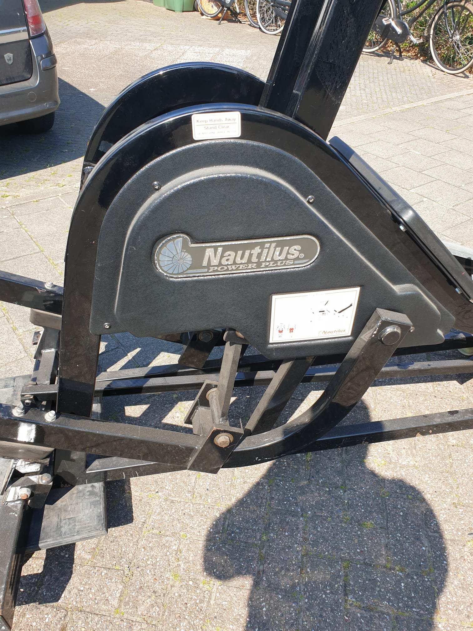 Nautilus power plus leg press
