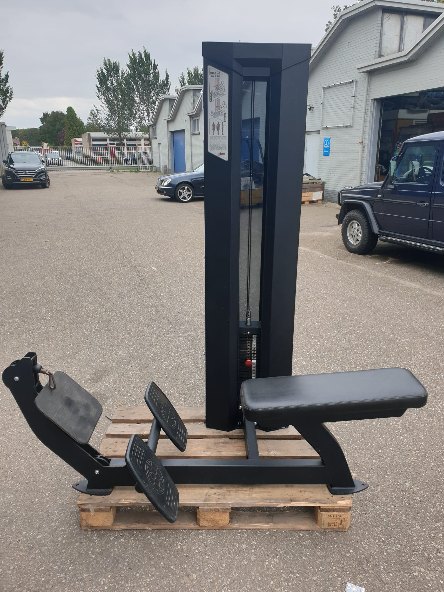 X line Cable row