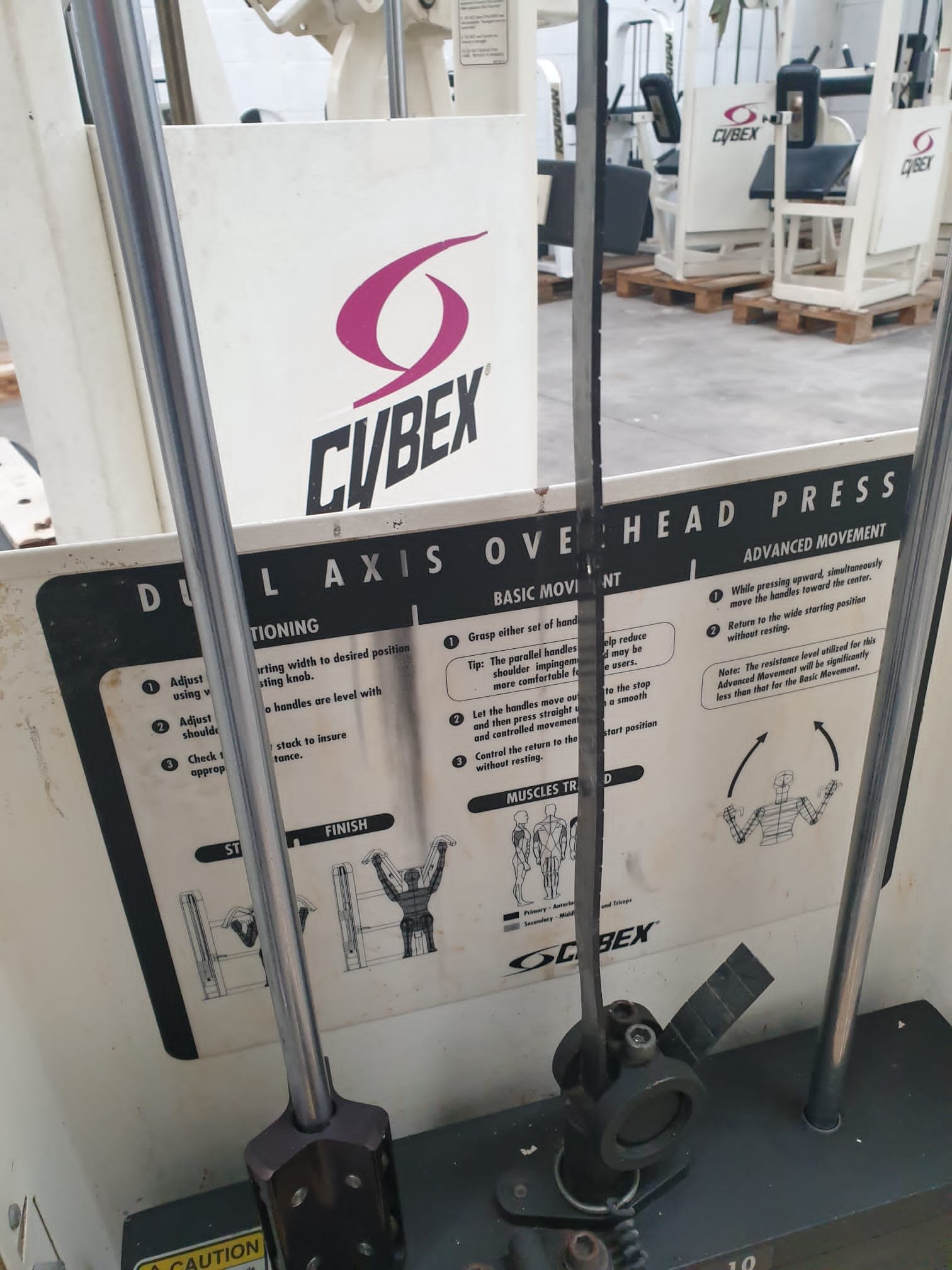 Cybex Overhead press Vr1