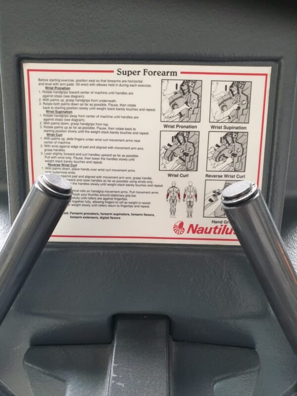 Nautilus Super forearm Next-generation