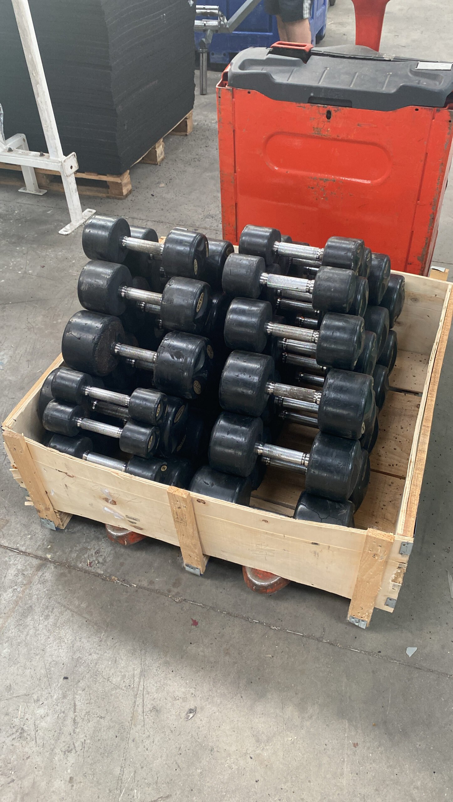 Rubbere Dumbells